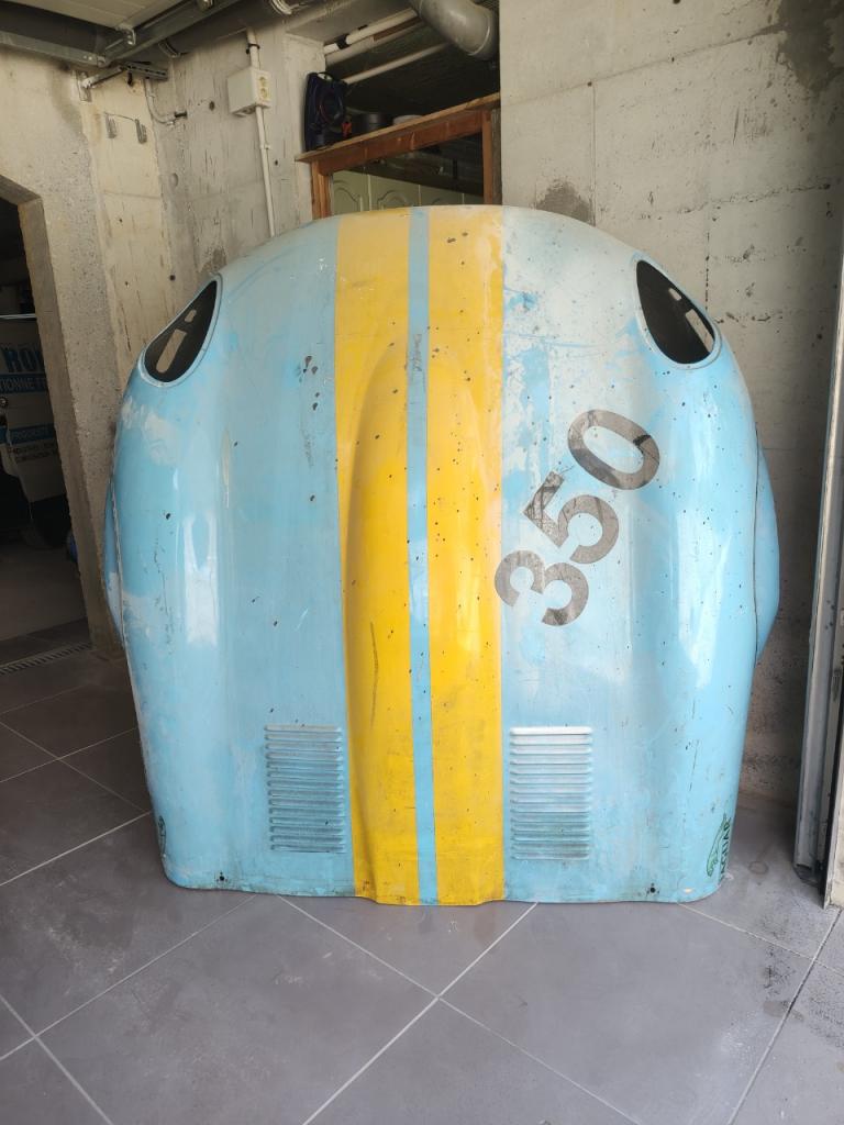 Capot JAGUAR Type E Coupe 4.2 1965 LesAnciennes.com