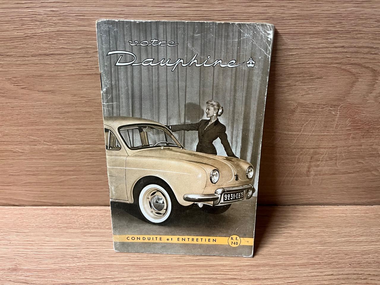 Notice pour Renault Dauphine. LesAnciennes.com