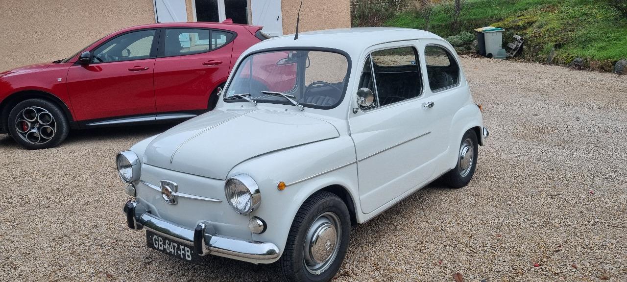 FIAT 600 E licence Seat - 1971 LesAnciennes.com