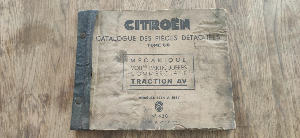 Catalogue pièces détachées CITROEN Traction LesAnciennes.com