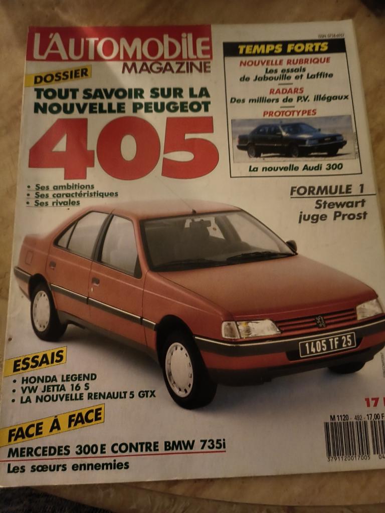L'automobile magazine N°492 LesAnciennes.com