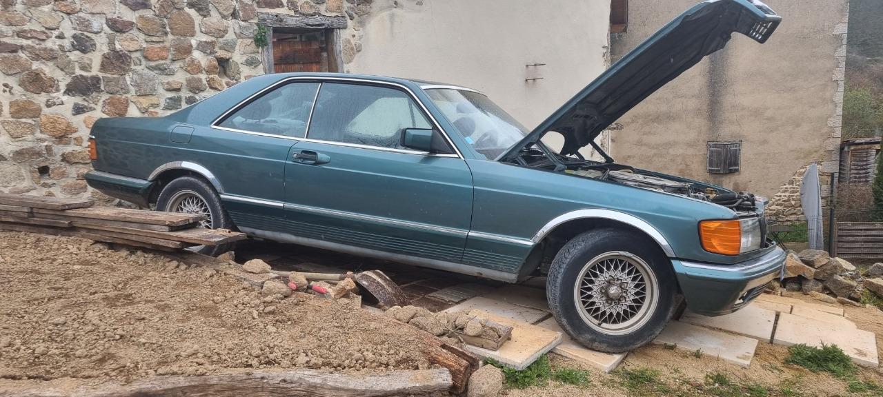 MERCEDES 500 SEC 5l 265cv v8 - 1983 LesAnciennes.com