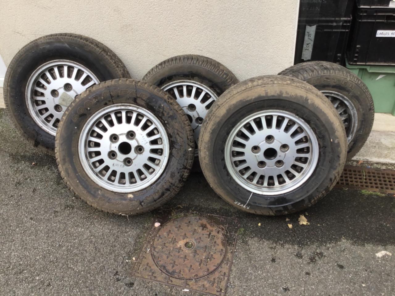 JANTES ALU 6x14 ROVER 2000 SD1. 2000/2300/2600 LesAnciennes.com