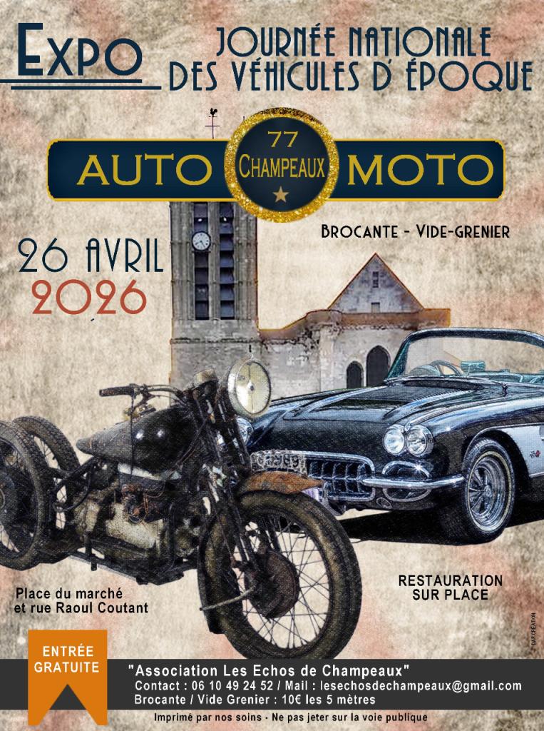 EXPOSITION VEHICULES ANCIENS ET BROCANTE /VIDE GRENIER LesAnciennes.com