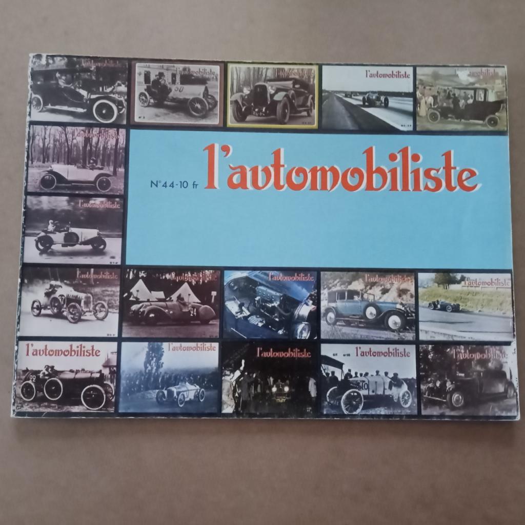 L'AUTOMOBILISTE N° 44 LesAnciennes.com