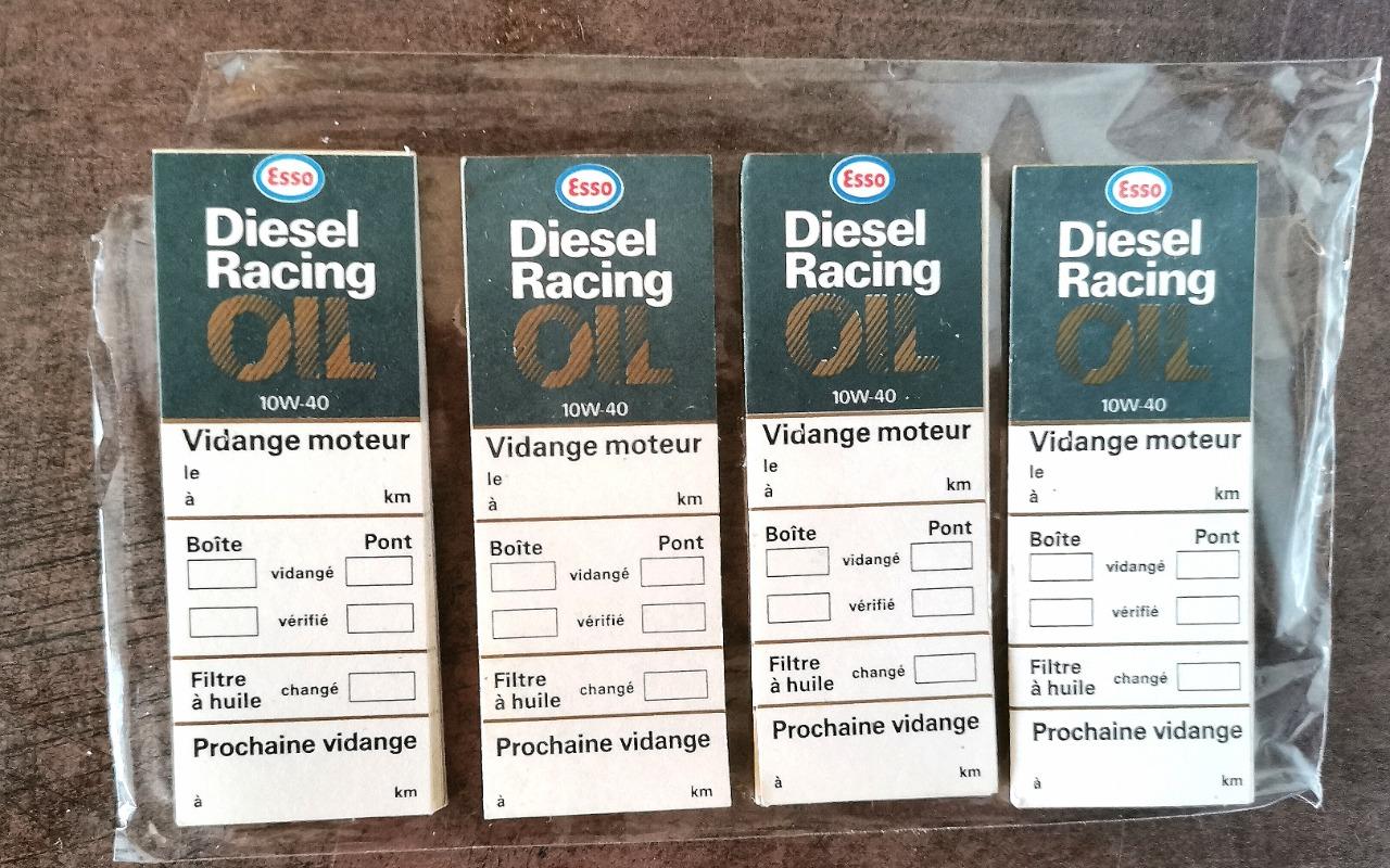 Etiquettes de vidange DIVERS Divers LesAnciennes.com