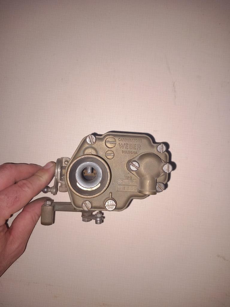 Carburateur bronze weber 22 fiat topolino simca 5 LesAnciennes.com