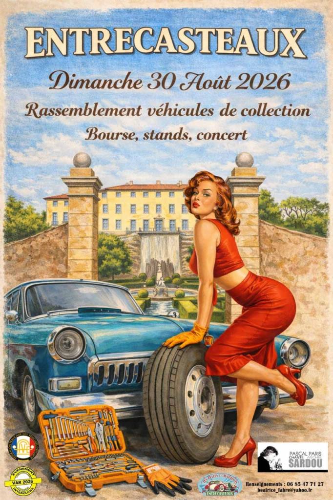 Rassemblement et Bourse d'Entrecasteaux LesAnciennes.com