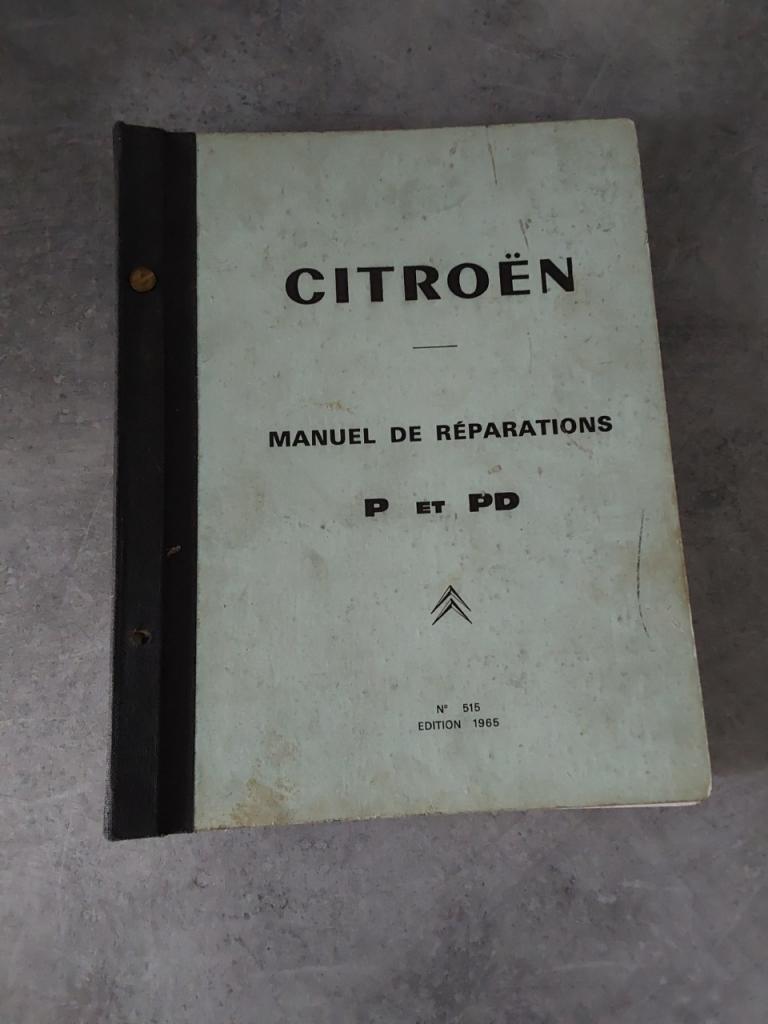 Manuel de réparations véhicules P et PD LesAnciennes.com