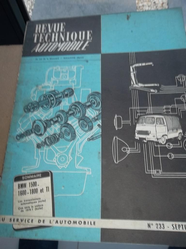 REVUE TECHNIQUE BMW 1500/1600/1800 ET TI N233 LesAnciennes.com