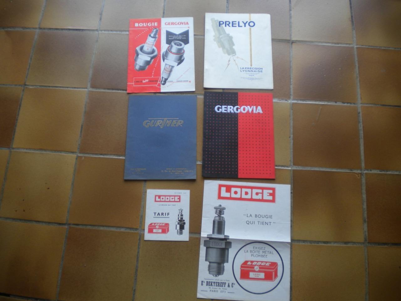 Lot documents anciens sur Bougies et autres LesAnciennes.com