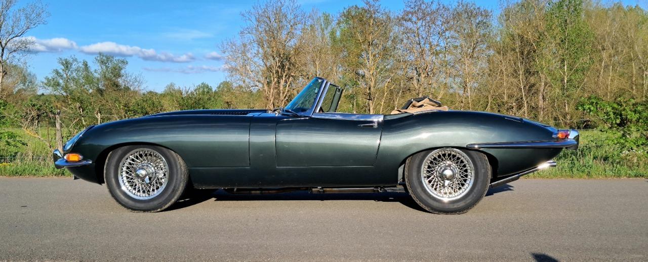 JAGUAR Type E série 1 cabriolet - 1961 LesAnciennes.com