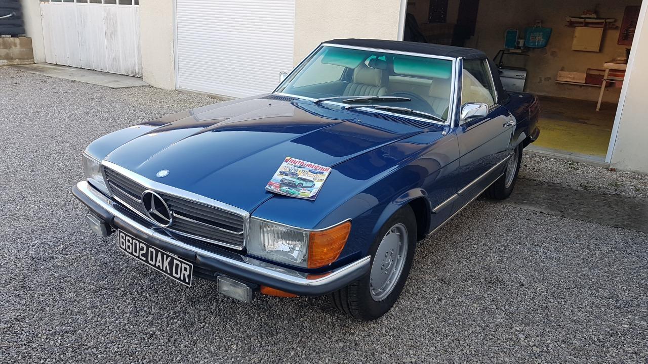 MERCEDES 350 SL cabriolet - 1973 LesAnciennes.com