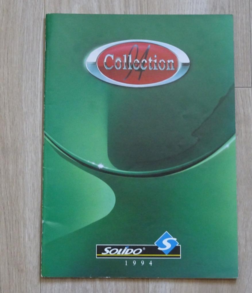 Catalogue Solido de 1994 LesAnciennes.com