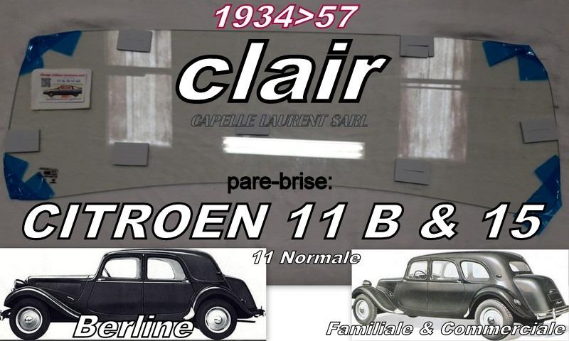 Pare brise CITROEN Traction LesAnciennes.com