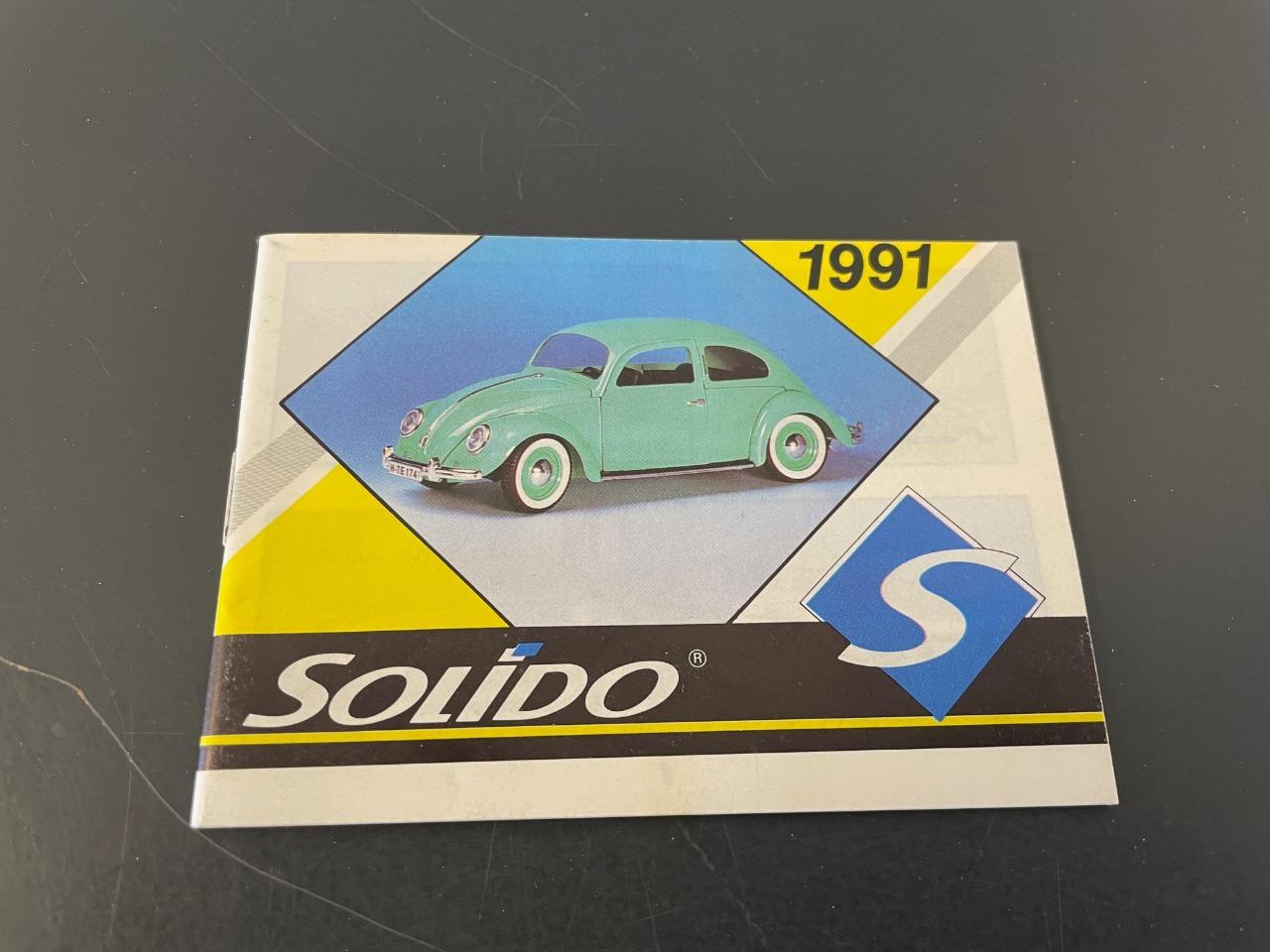 Catalogue SOLIDO 1991 LesAnciennes.com