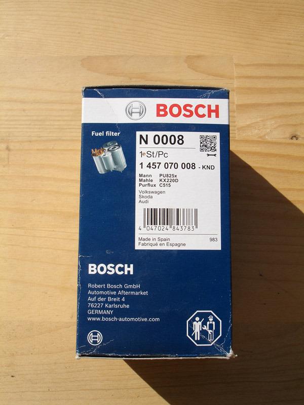 Filtre diesel BOSCH N0008 LesAnciennes.com