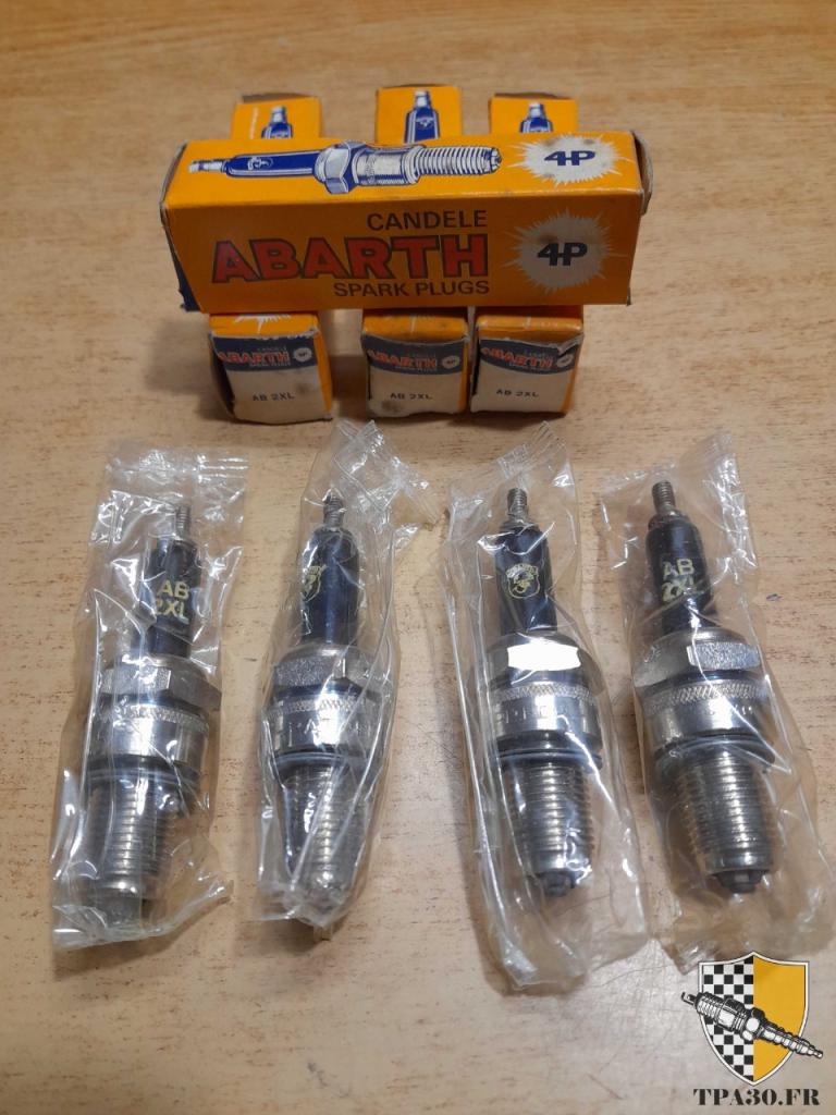 4 bougies ABARTH AB2XL LesAnciennes.com