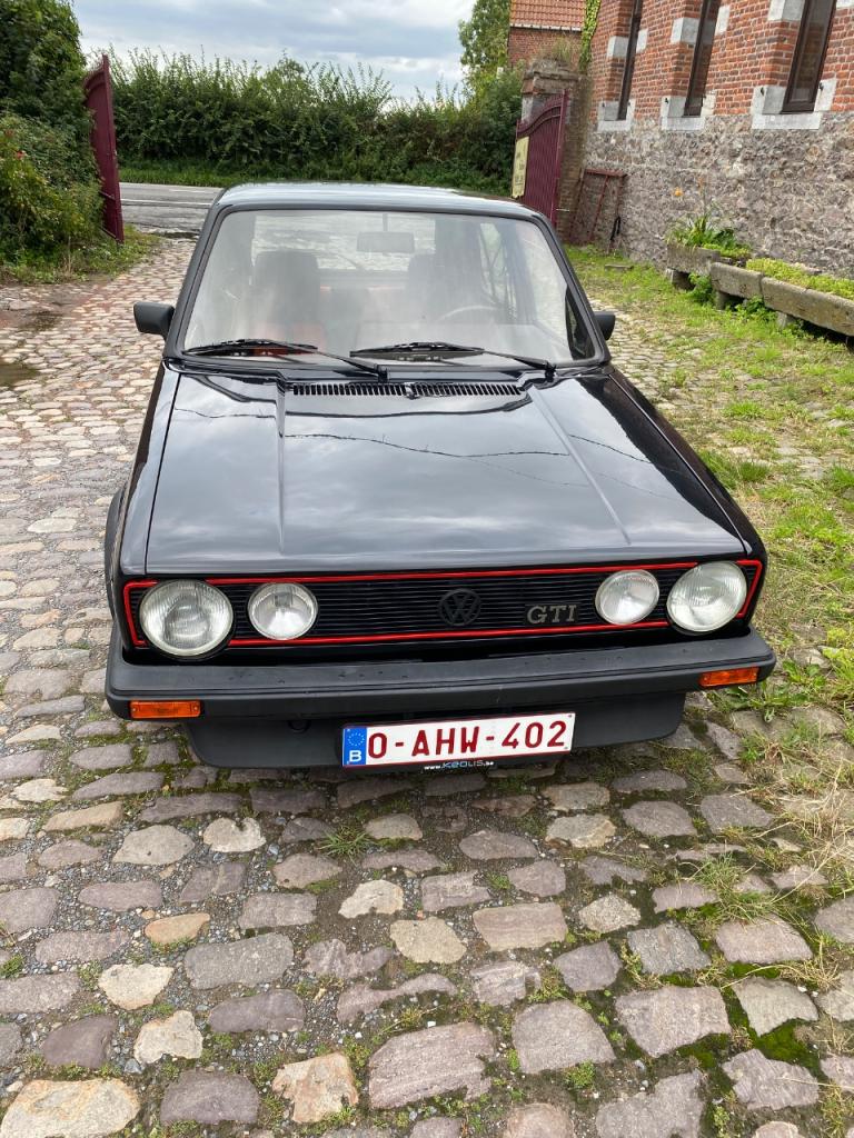 Volkswagen Golf Gti de 1982 à vendre voiture ancienne de collection
