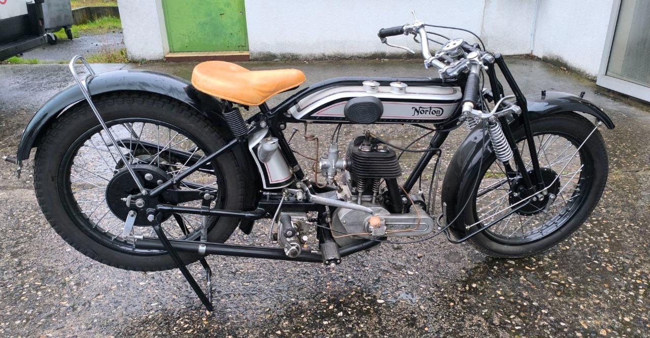 NORTON 16H entretube flat-tank - 1928 LesAnciennes.com
