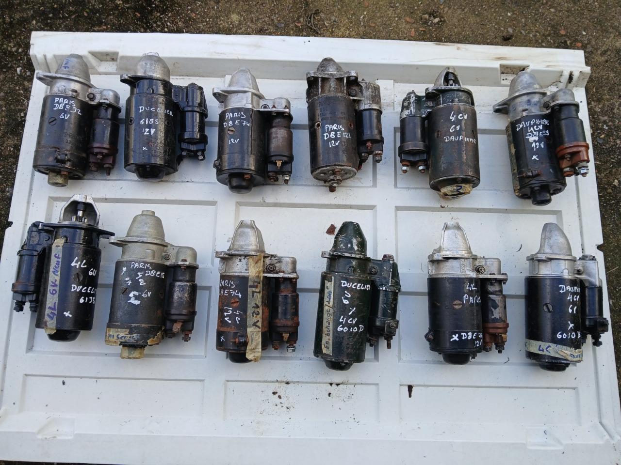 Pièces démarreurs/dynamos LesAnciennes.com