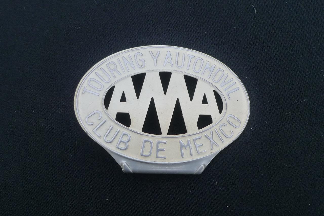 Badge 60s Automobile Club du Mexique AMA LesAnciennes.com