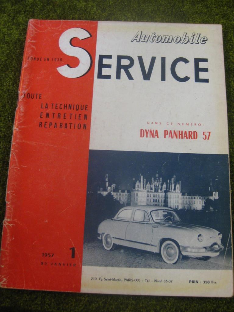 Panhard Dyna 57. Service N°1 de 1957 LesAnciennes.com