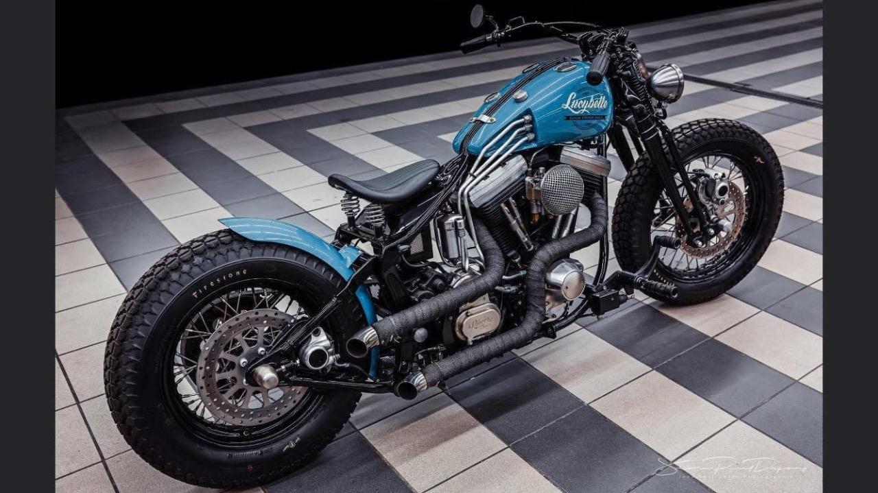 HARLEY DAVIDSON Softail soringer FXSTS - 1989 LesAnciennes.com