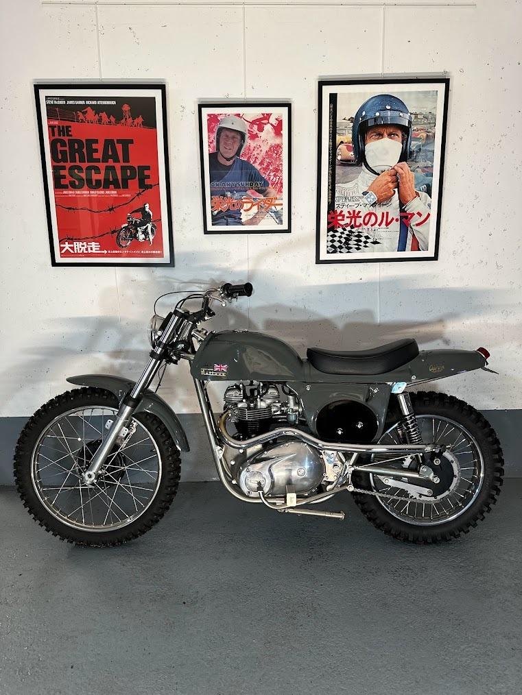 TRIUMPH mestisse MKIII steeve Mcqueen - 1960 LesAnciennes.com