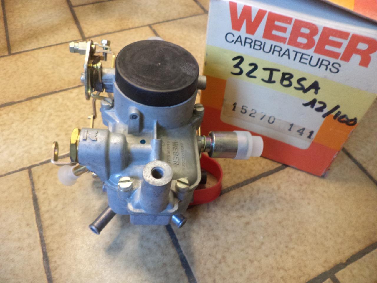 Carburateur weber 32IBSA12/100 simca 1100 GLS neuf LesAnciennes.com