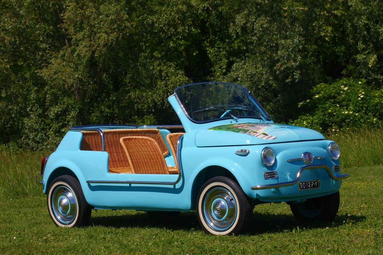 1971 Fiat 500 Spiaggina (Jolly) Conversion LesAnciennes.com