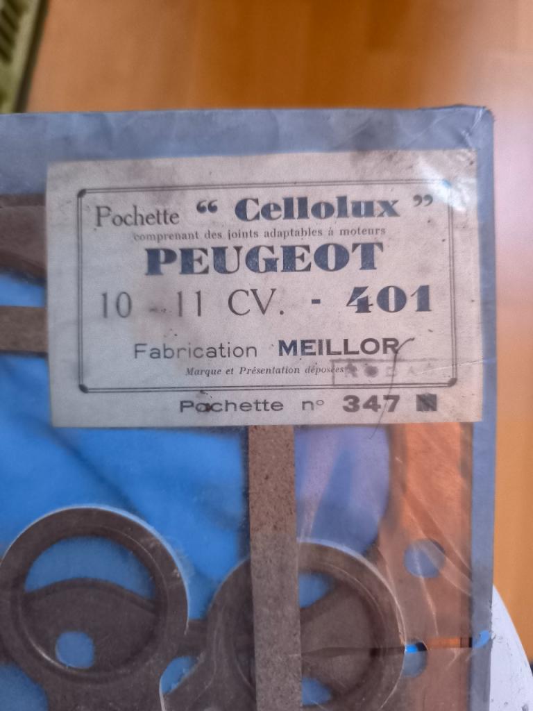 Joint PEUGEOT 401 10. 11 ch LesAnciennes.com