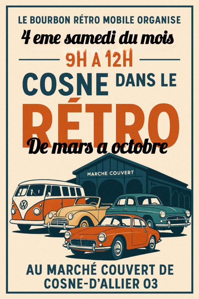 Cosne dans le Retro LesAnciennes.com