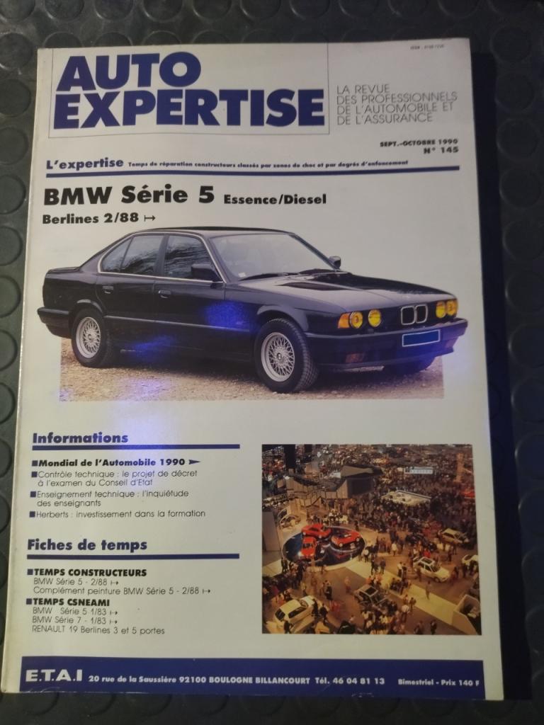 Revue auto expertise n°148 Série 5 ess/diesel LesAnciennes.com