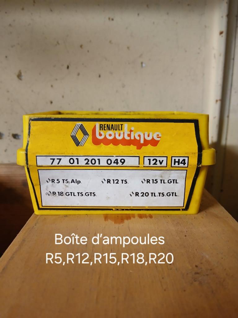 Pièces RENAULT R5,R12,R15,R18,R20 LesAnciennes.com