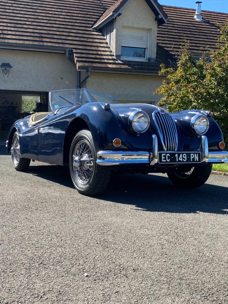JAGUAR XK140 OTS - 1955 LesAnciennes.com