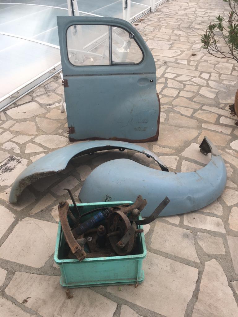 Porte RENAULT 4CV sport 1958 LesAnciennes.com