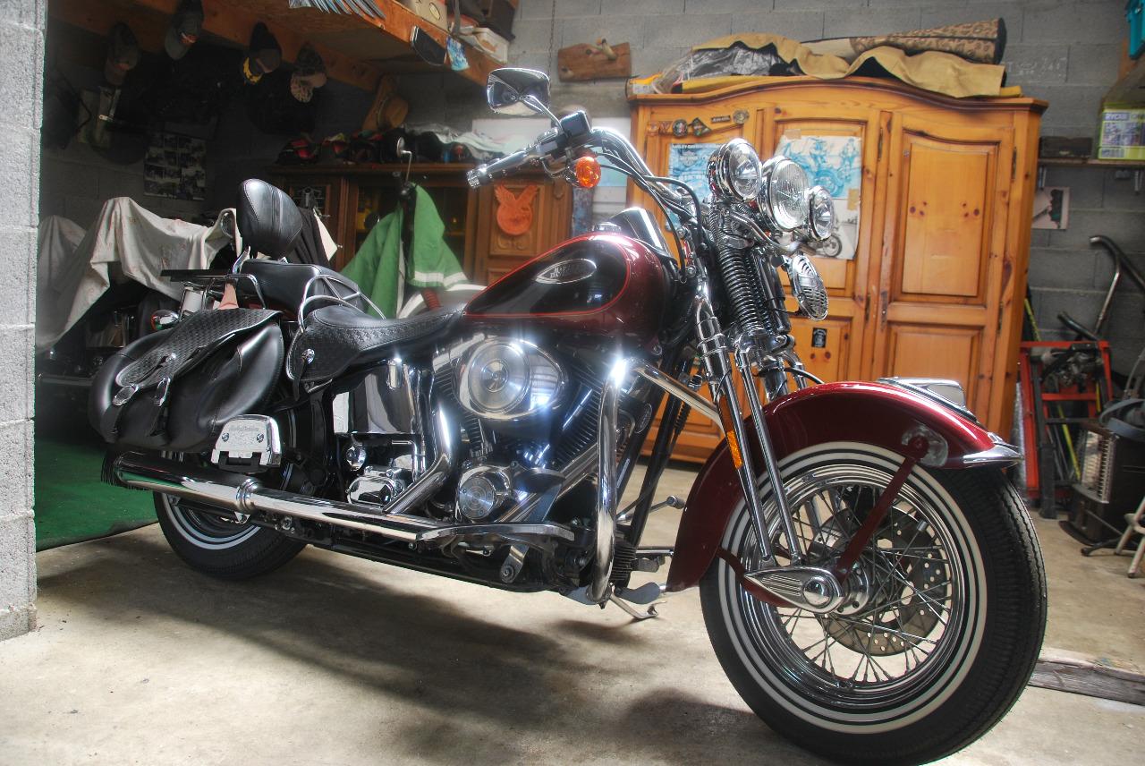 HARLEY DAVIDSON Heritage Softail springer 1450 - 2 LesAnciennes.com