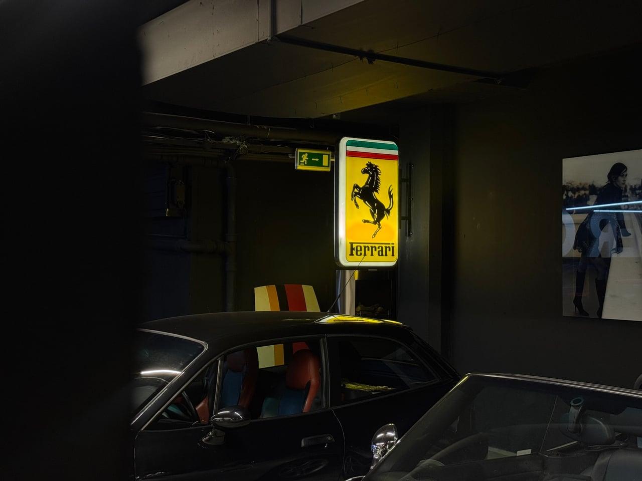 Ferrari Dealer Sign LesAnciennes.com