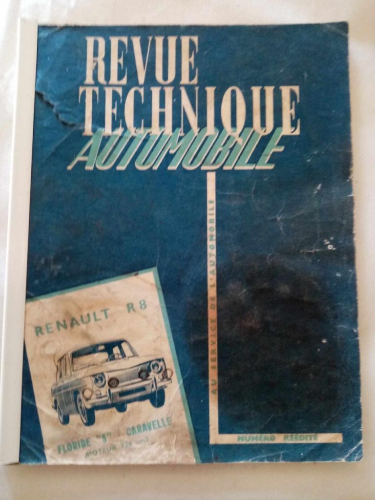 RTA Renault 8, Floride S et Caravelle. LesAnciennes.com