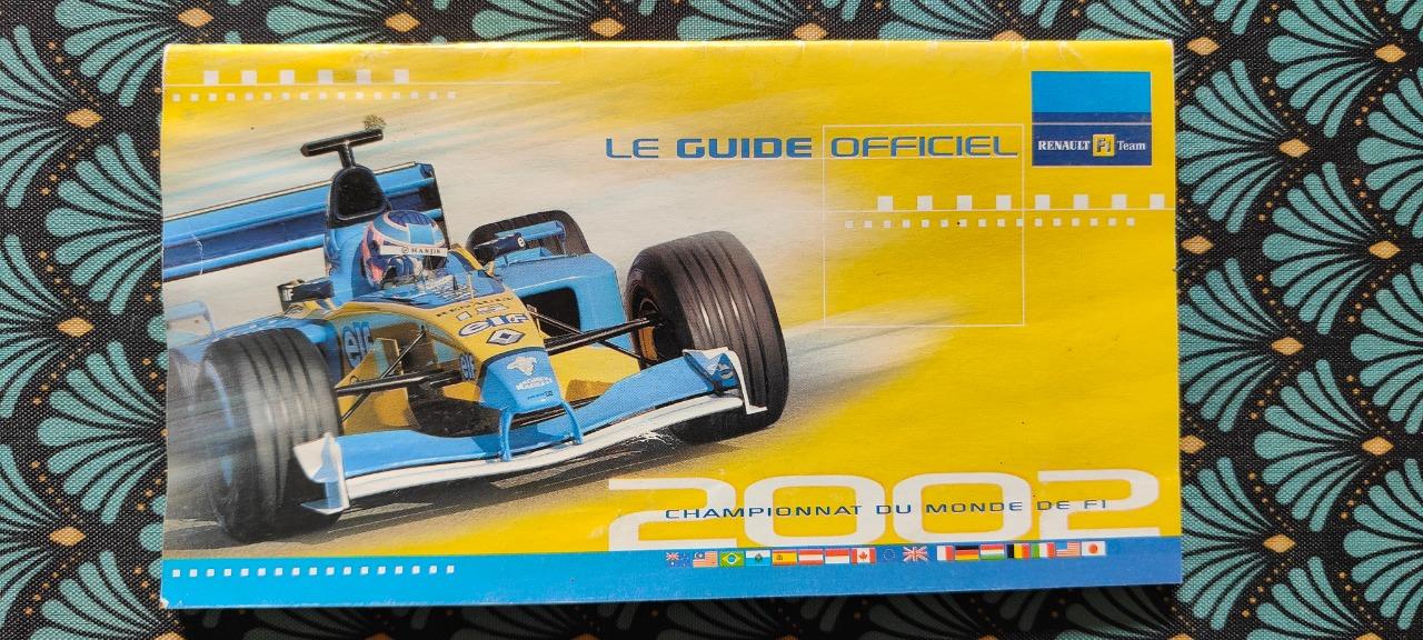 Guide officiel Renault Formule 1 de 2002 LesAnciennes.com