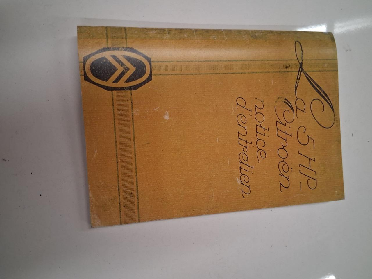 Notice 5HP LesAnciennes.com