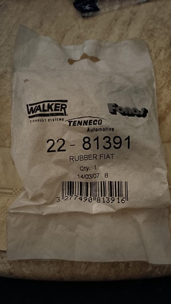 Silentbloc échappement Fiat Walker 22-81391 LesAnciennes.com