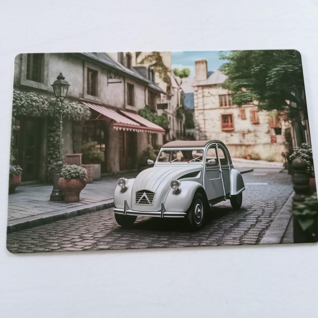 PLAQUE METAL CITROEN 2 CV LesAnciennes.com