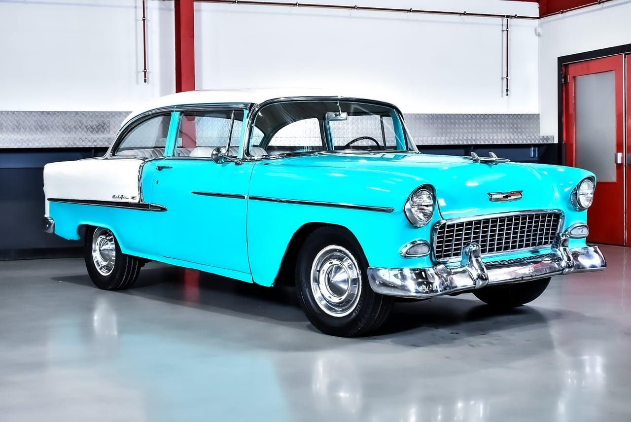 1955 Chevrolet Bel Air Coupe 235CI I6 LesAnciennes.com