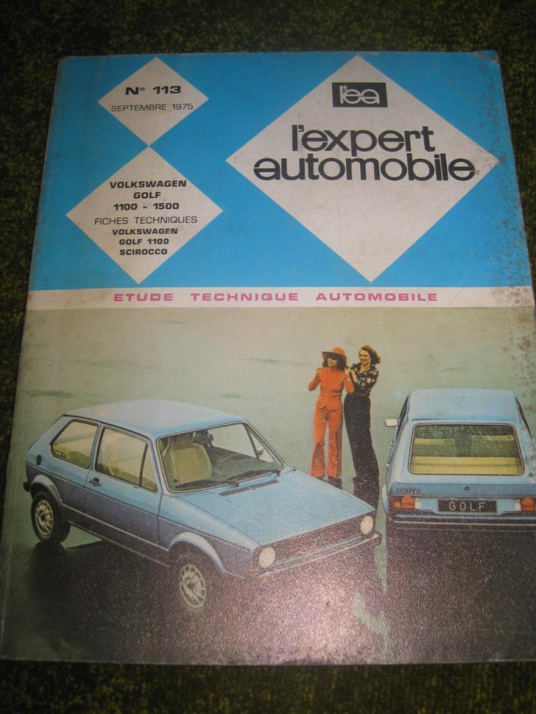 Volkswagen Golf 1100-1500 Etude Expert Auto. LesAnciennes.com