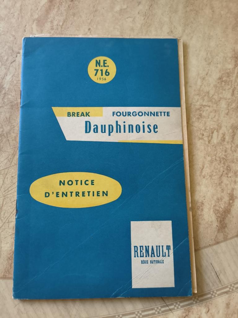 Renault Dauphinoise Break Fourgonnette 1956 LesAnciennes.com