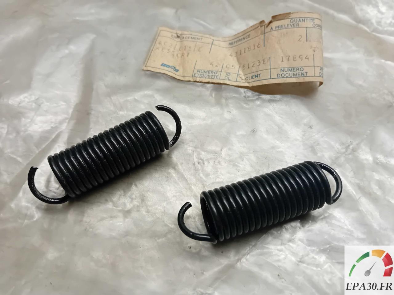 4311816 RESSORTS PEDALE DE FREIN FIAT 131 RACING LesAnciennes.com