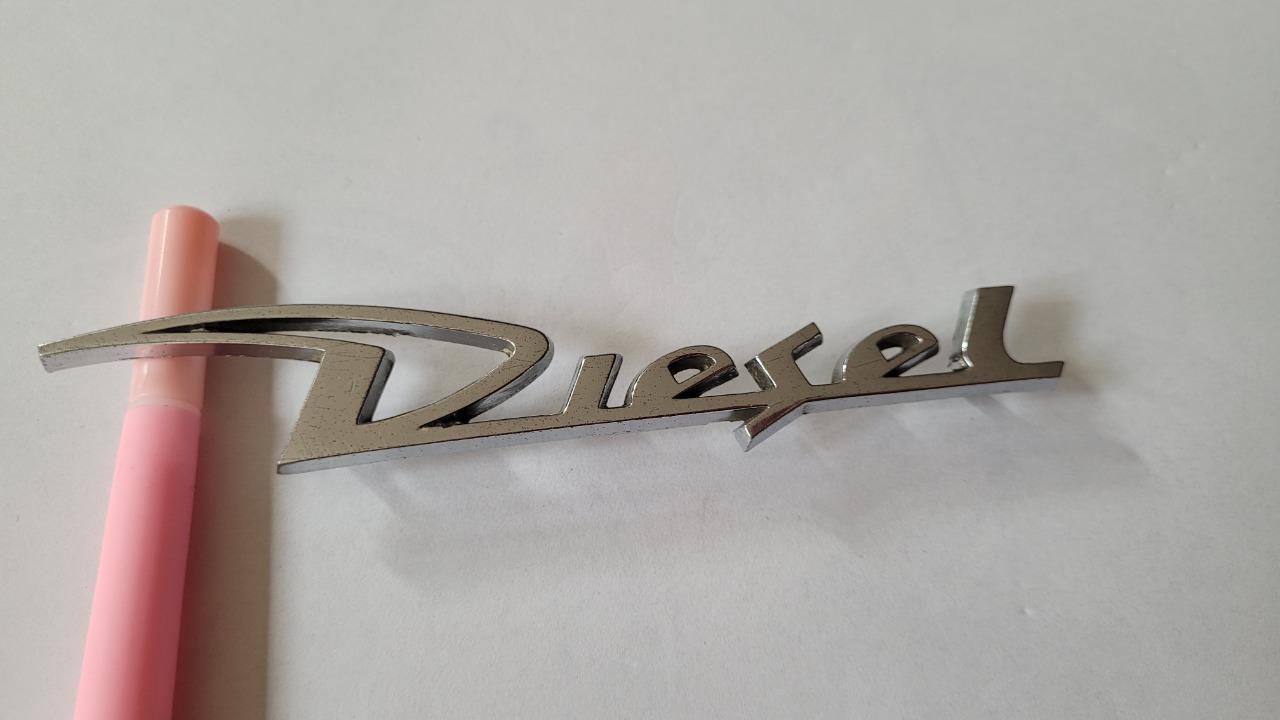 Logo monogramme PEUGEOT 404 DIESEL LesAnciennes.com