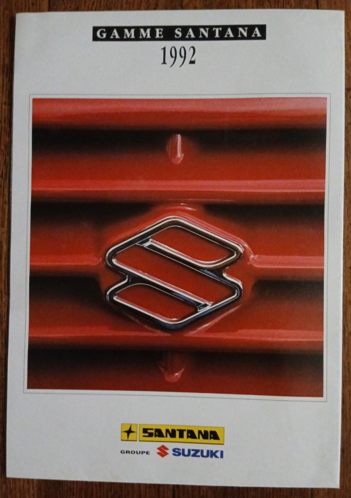 Prospectus gamme Santana 1992 LesAnciennes.com